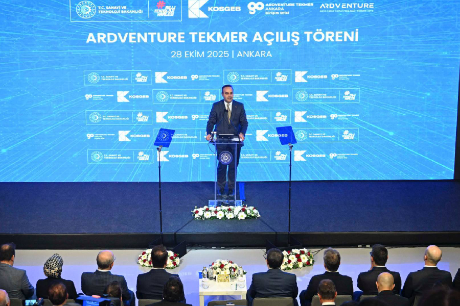 Sanayi ve Teknoloji Bakanı Mehmet Fatih Kacır, Ankara’da Ardventure Teknoloji