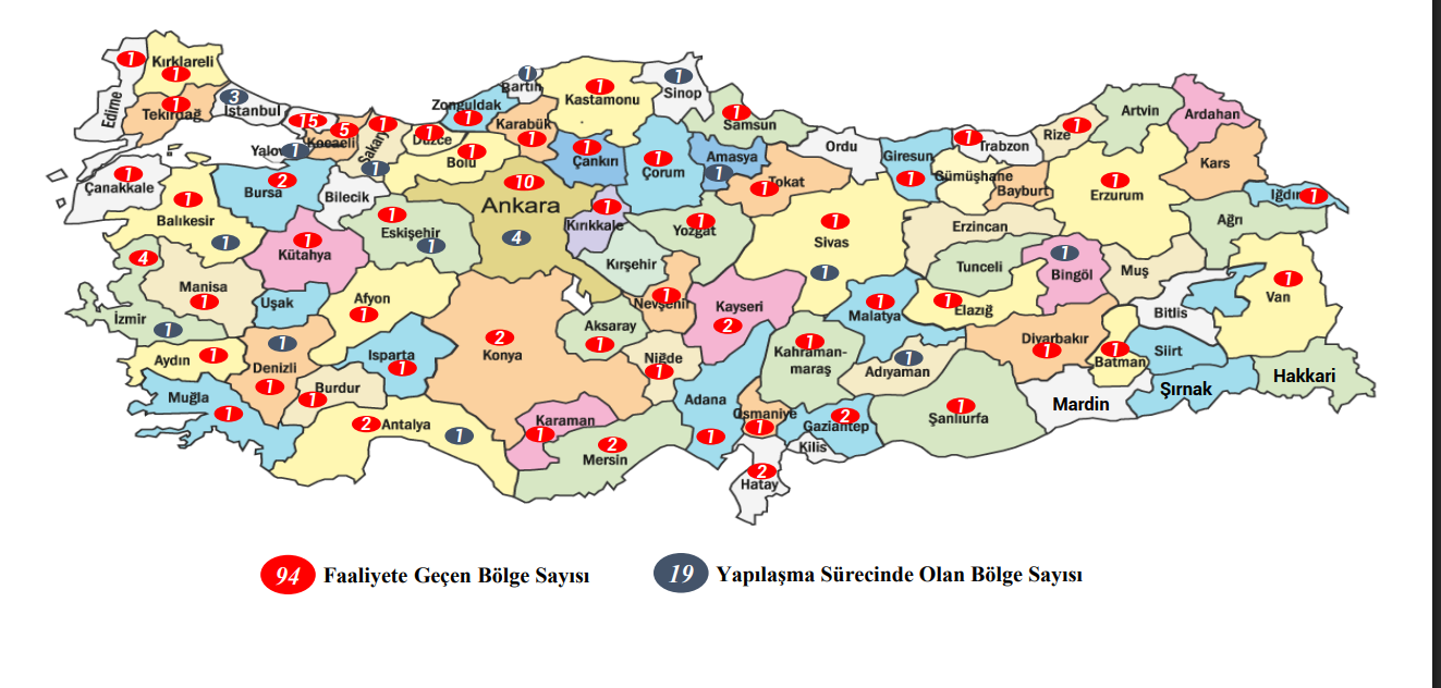Teknoloji Geliştirme Bölgeleri Zirvede 15,2 Milyar $ İhracat, 1,15 Trilyon