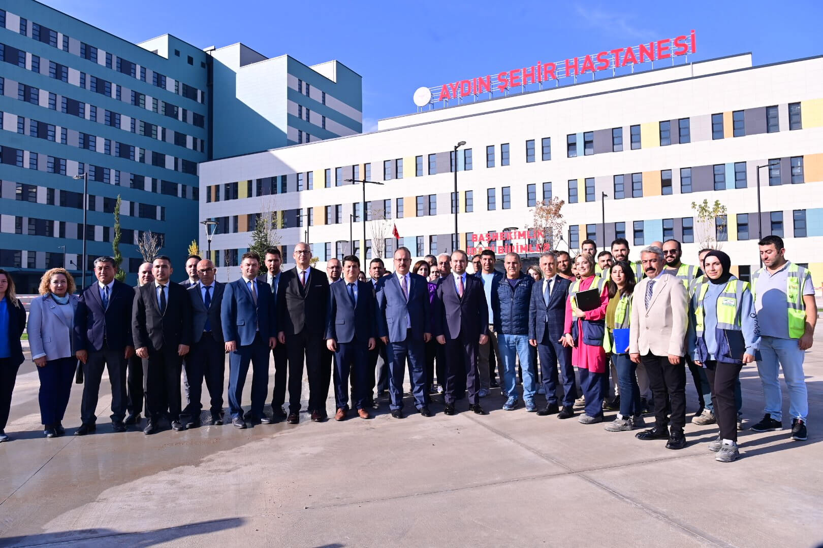Aydın Şehir Hastanesi 140 dönüm alan üzerine kuruldu. Yatak kapasitesi