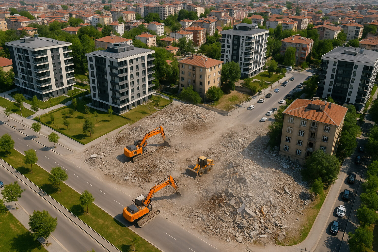 Türkiye’de kentlerin dönüşümüne yönelik gelen yaklaşım artık “bir bina yenilemek”