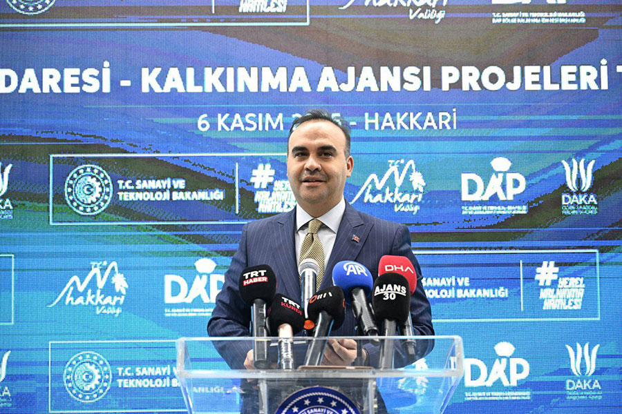 Sanayi ve Teknoloji Bakanı Mehmet Fatih Kacır, “Toplam yatırım tutarı
