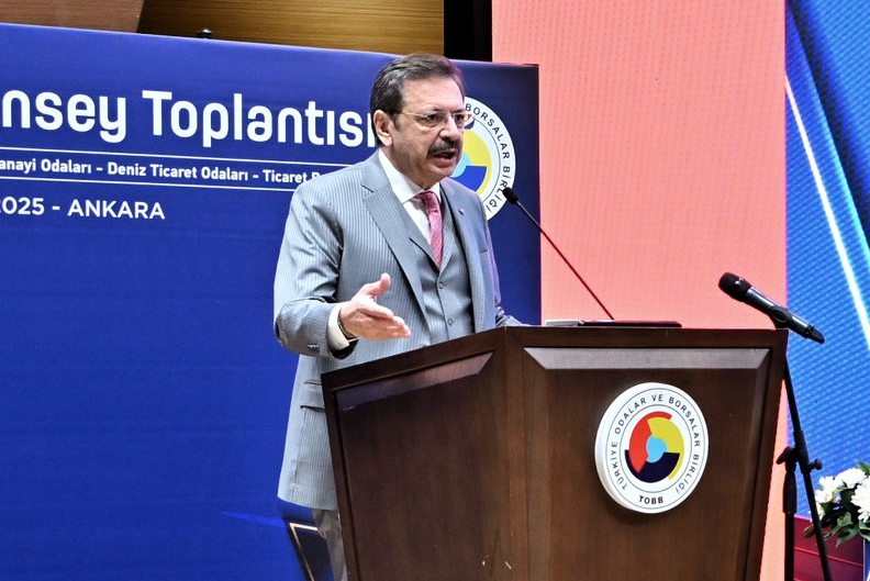 Türkiye Odalar ve Borsalar Birliği (TOBB) Başkanı Rifat Hisarcıklıoğlu, Merkez