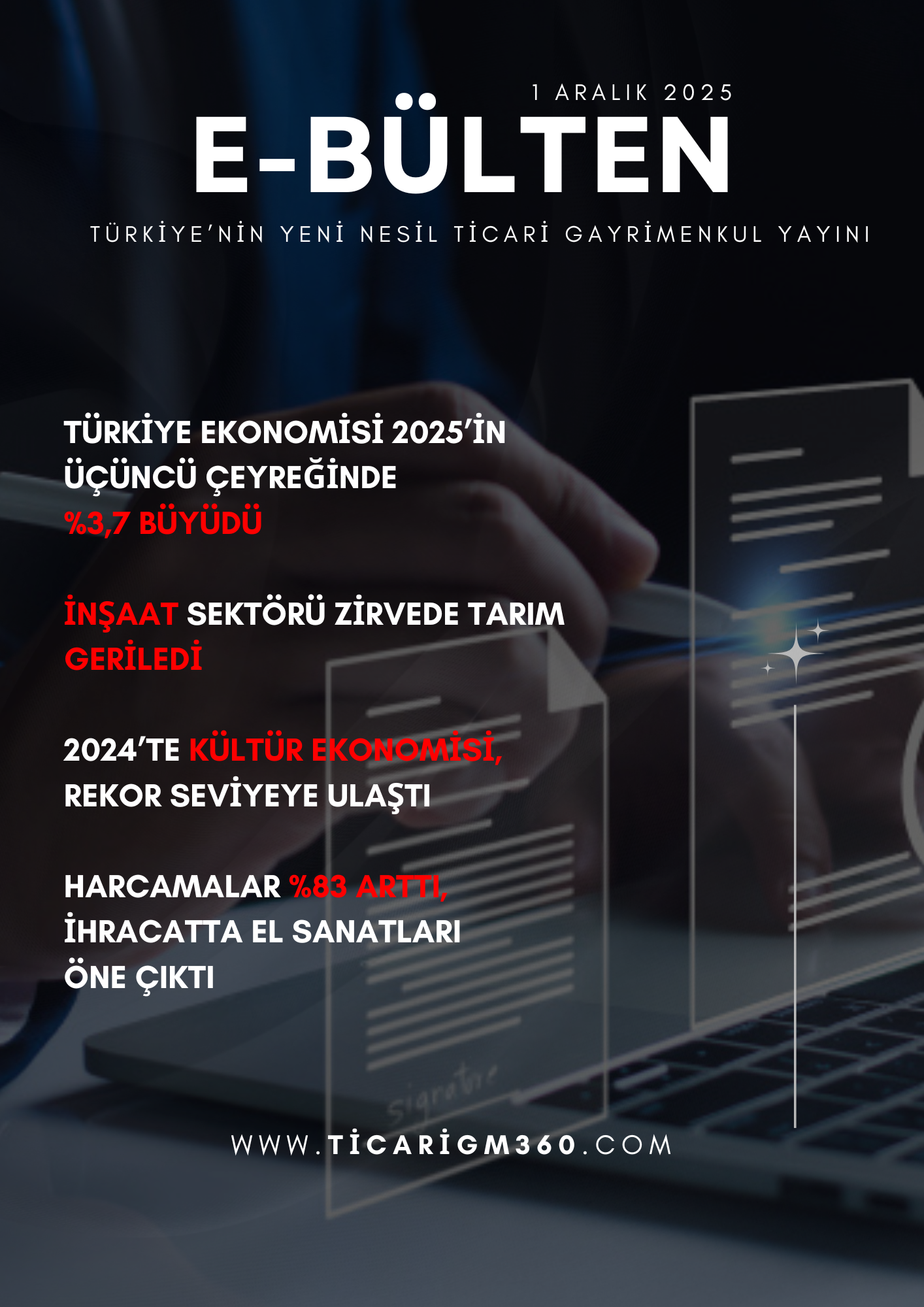 Türkiye ekonomisi 2025’in 3. çeyreğinde %3,7 büyüdü İnşaat sektörü zirveye