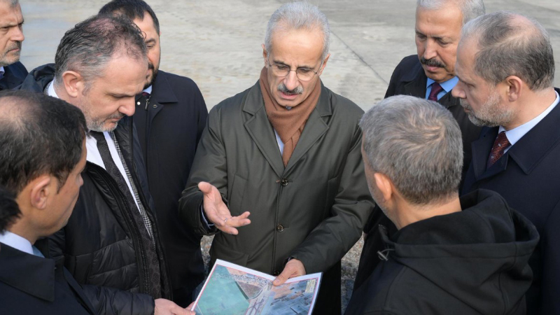 Ulaştırma ve Altyapı Bakanı Abdulkadir Uraloğlu, Hatay’daki 455 bininci konut