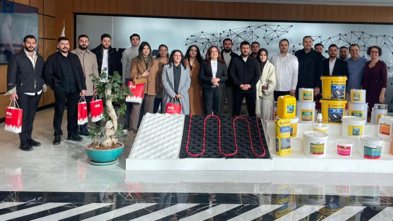 Genç İMSİAD’ın başlattığı Sanayici–Müteahhit Buluşmaları EPSA Yalıtım ziyaretiyle başladı. Programda