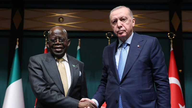 Cumhurbaşkanı Erdoğan ile Nijerya Cumhurbaşkanı Tinubu’nun huzurunda Türkiye ile Nijerya