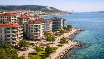 Çanakkale, konut fiyatlarında %1331 artışla Türkiye’nin en çok kazandıran ili