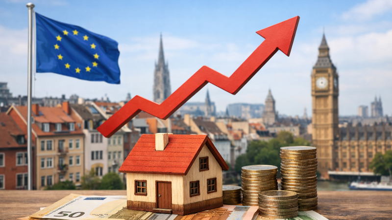 Eurostat verilerine göre AB ülkelerinde konut fiyatları 2025’in üçüncü çeyreğinde