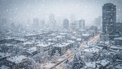 Meteoroloji Genel Müdürlüğü, 22 il için kar yağışı uyarısı yaptı.