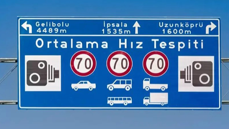 Kara yollarında hız sınırları sadeleştirildi. 58 bin levha kaldırıldı, 35