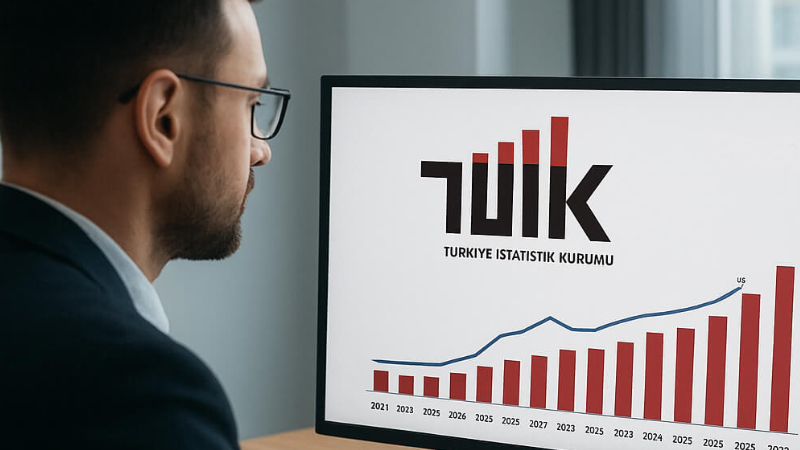 Hizmet üretim endeksi (2021=100) 2025 yılı Kasım ayında bir önceki