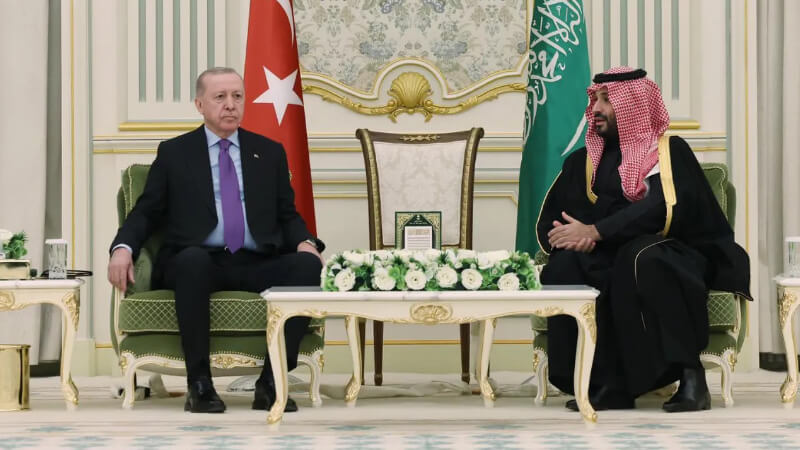 Erdoğan ile Veliaht Prens Muhammed bin Selman’ın Riyad’daki görüşmesinde enerji