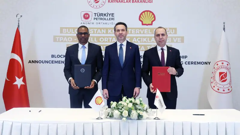 TPAO ile Shell arasında Karadeniz’deki Khan Tervel Sahası için ortak