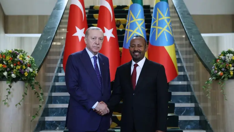 Cumhurbaşkanı Erdoğan ile Etiyopya Başbakanı Abiy Ahmed görüşmesinde ticaret, enerji