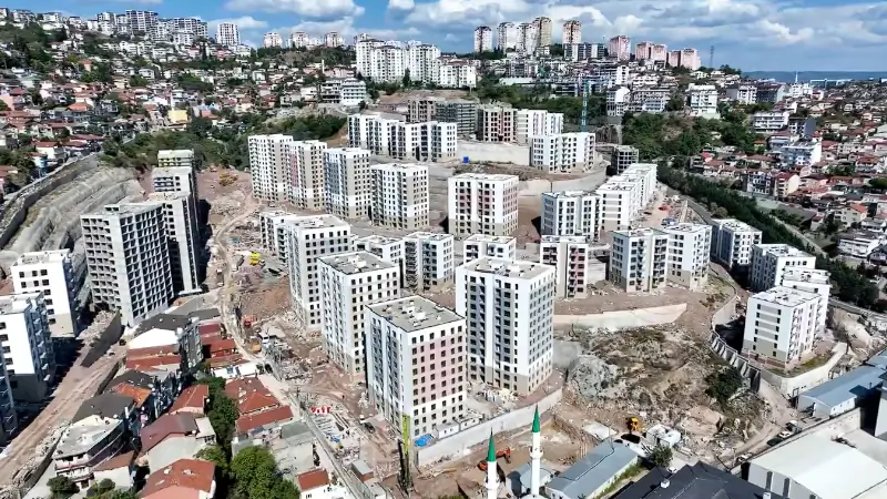 İzmit’in merkezinde büyük dönüşüm. 46 blok, 1097 konutluk projede son