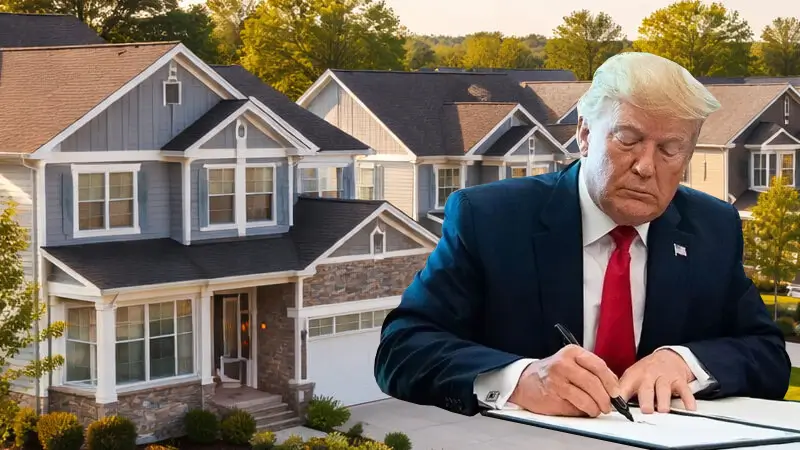 ABD Başkanı Donald Trump konut piyasasını hareketlendirecek iki kararname imzaladı.