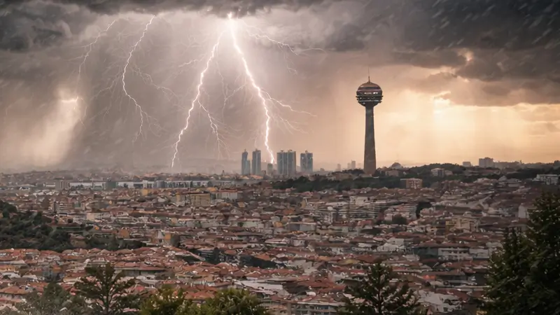 Ankara için kritik uyarı! Sağanak ve kar geliyor. Sel ve
