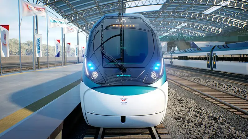 Türkiye’nin 225 km hız yapabilen ilk milli elektrikli hızlı treni