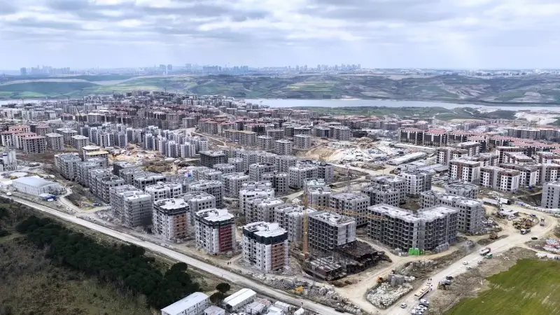 İstanbul’da 36 bin sosyal konut hızla yükseliyor! Arnavutköy Sazlıbosna’daki dev