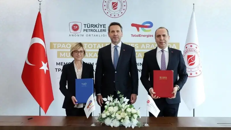 Türkiye’den enerji hamlesi! TPAO ile TotalEnergies arasında kritik anlaşma imzalandı.