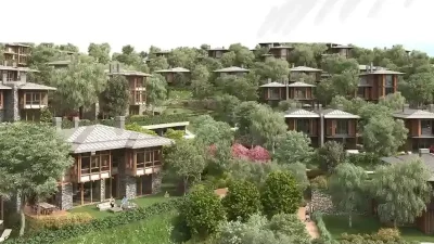 Emlak Konut’un Düşler Vadisi Riva projesi, geniş yeşil alanları ve