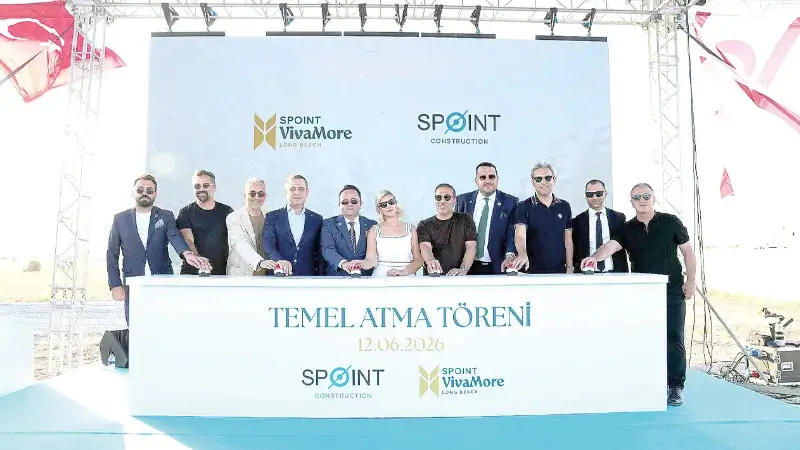 KKTC’nin İskele bölgesinde hayata geçirilen Spoint Vivamore Long Beach projesinin
