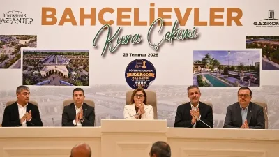 Gaziantep Bahçelievler Projesi’nde ilk kura tamamlandı. 5 bin asil ve