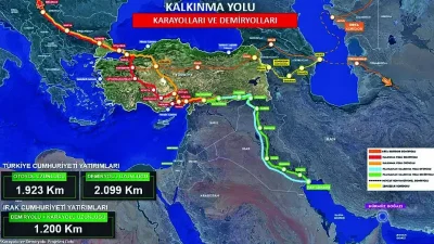 Ticaret Bakanı Ömer Bolat, Kalkınma Yolu Projesi'nin 22 milyar dolarlık