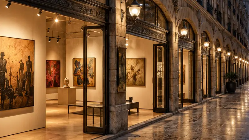 Ankara Büyükşehir Belediyesi, Ulus EGO binasındaki dükkânların sanat galerisine dönüştürülmesi