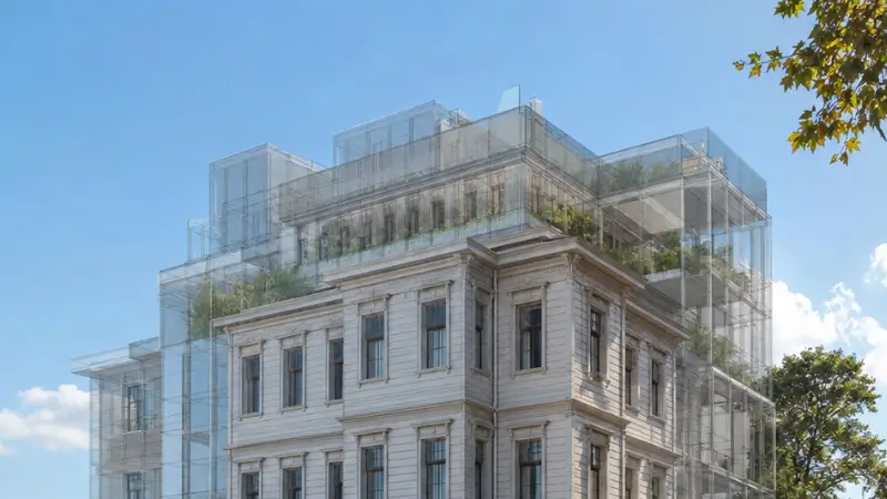 Riskli otel parseli ticaret alanına alınıyor; yoğunluk korunurken ofis, banka,