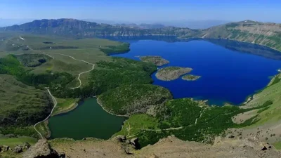 Bitlis'teki Nemrut Kalderası milli park ilan edildi. Tatvan, Ahlat ve