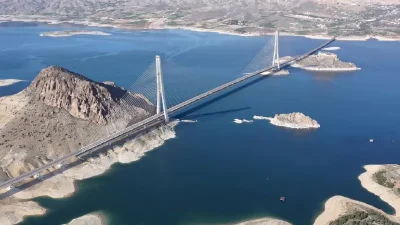 Elazığ ile Tunceli arasında yapılması planlanan Pertek Köprüsü için Yatırım