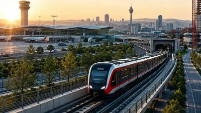 Ulaştırma ve Altyapı Bakanlığının 15,5 kilometrelik raylı sistem yapım ve