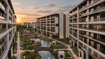 Konya Meram Gazze Caddesi’ndeki Anatolia Konakları’nda inşaat başladı. Projede 176