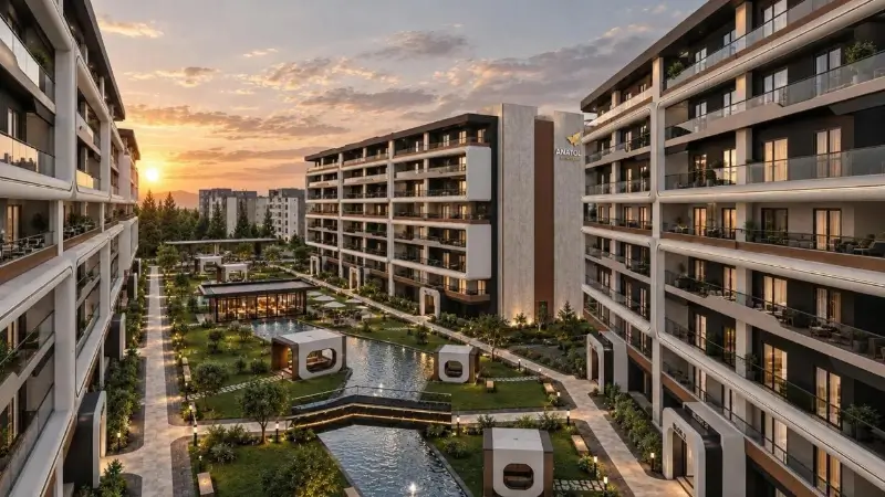 Konya Meram Gazze Caddesi’ndeki Anatolia Konakları’nda inşaat başladı. Projede 176