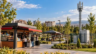 Etimesgut Belediyesi 4 büfe ile 2 baz istasyonu alanını kiraya