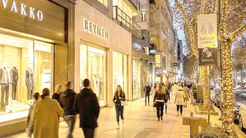 Nişantaşı ve Bağdat Caddesi başta olmak üzere İstanbul'un prestijli alışveriş