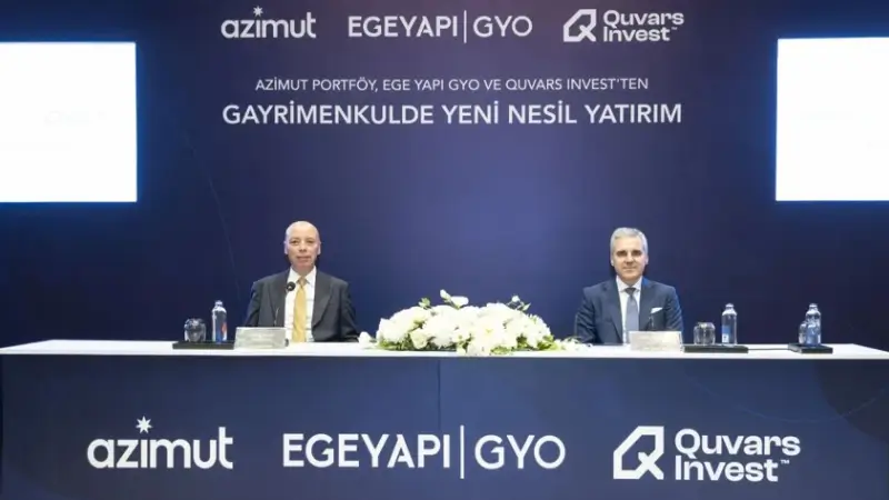 Azimut Portföy, Egeyapı GYO ve Quvars Invest güçlerini birleştirdi. Üç