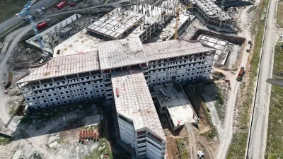 Kars’ta 500 yataklı yeni bölge hastanesinin kaba inşaatı yüzde 65’e