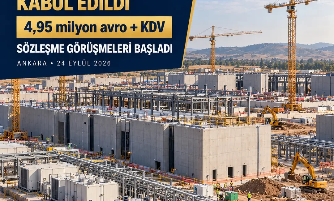 ORGE Enerji’nin Ankara’da inşası süren Turkcell Hyperscale Veri Merkezi’nin ilk