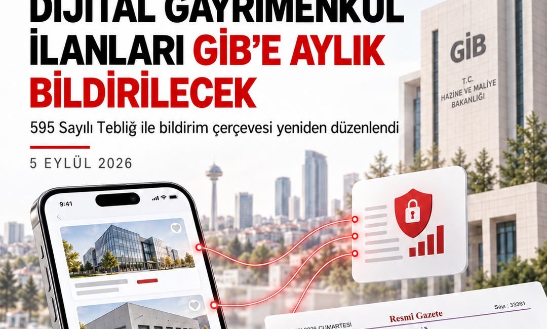 595 sayılı Tebliğ ile dijital gayrimenkul ilanlarında kimlik ve ilan