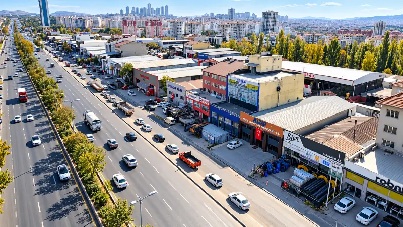 Ankara Altındağ’da Samsun Yolu cepheli 2.480 m² kullanım alanına sahip