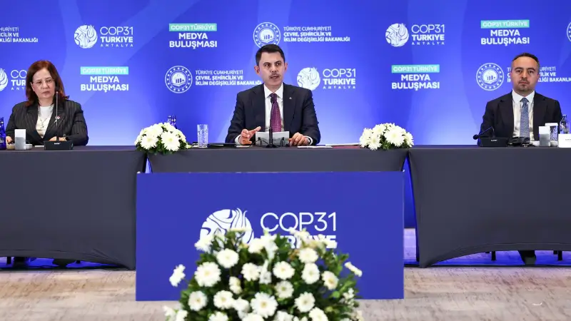 Antalya, 9-20 Kasım 2026 tarihlerinde düzenlenecek COP31 İklim Konferansı'na hazırlanıyor.