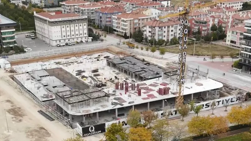 Konya'da Özgür Global Yatırım tarafından geliştirilen QUADRIUM projesinde 148 rezidans