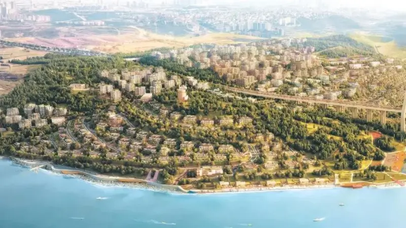 İstanbul Başakşehir'de geliştirilen Mesa Yenikent projesinin 300 konutluk yeni etabı