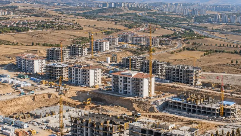 TOKİ, Ankara’nın Gölbaşı ilçesi Gerder Mahallesi’nde 444 konut ve 4
