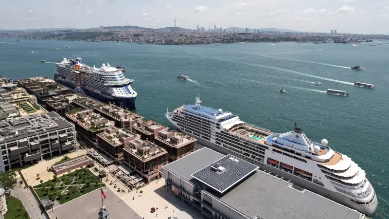 Türkiye'de kruvaziyer turizmi 2026'nın ilk dokuz ayında 1 milyon 640