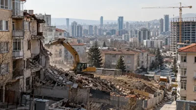 Ankara'da 703 bin hane eski binalarda yaşıyor. Yeni bina güçlendirme